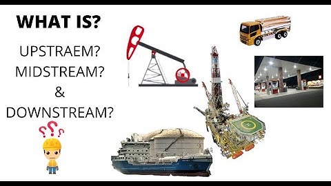 What is Upstream, Midstream and Downstream in the oil and gas industry?