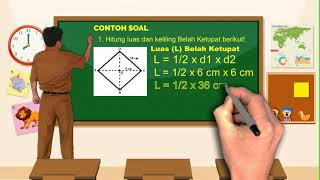 MATEMTIKA KLS 4 LUAS KELILING BANGUN DATAR PART 2 GENAP