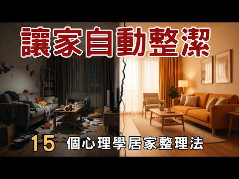 這15個小改變，將徹底改變你的家｜15個心理學居家整理法｜#斷捨離#極簡#簡單生活#收納整理