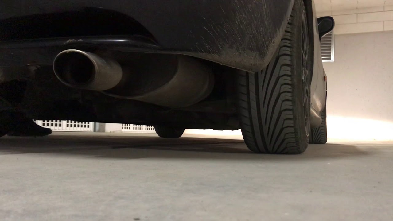 Honda CRX Del Sol D16Z6 Exhaust Sound YouTube