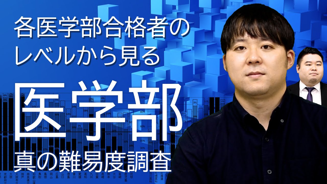 【医学部】各大学合格者のレベルから見る真の難易度