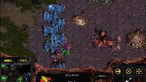 Starcraft Brood war Z vs P in Python 1.3