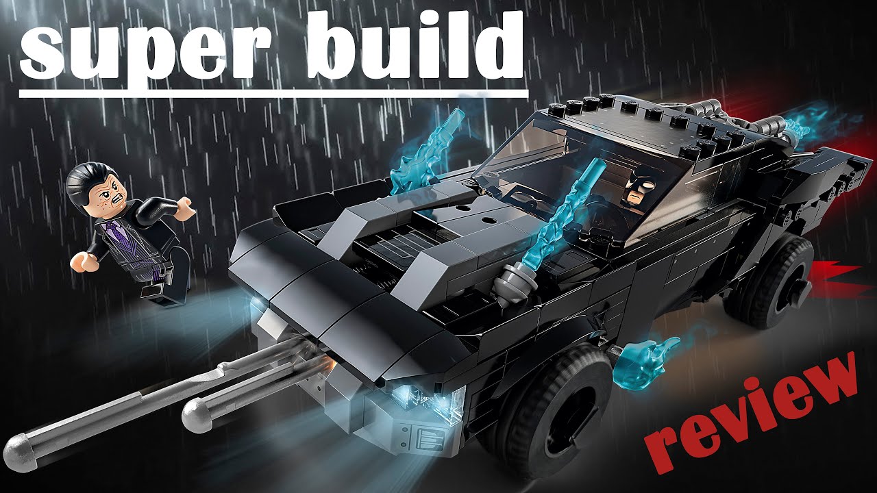LEGO 76181 The Batman Batmobile the Penguin chase - LEGO Speed Build Review