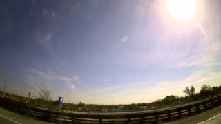 time lapse of drive from Lexington, KY to Carmel, IN (April 20th, 2014)