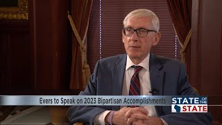 Gov. Tony Evers to speak on 2023 bipartisan accomplishments