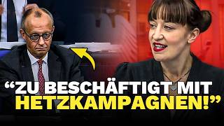PEINLICHE Stümperei Von Merz! Heidi Reichinnek ENTHÜLLT GroKo-UNSINN!