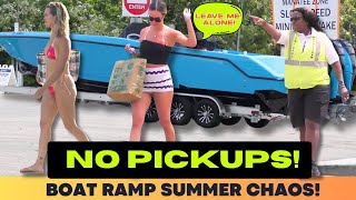 Boat Ramp Summer Chaos Only In Miami