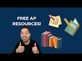 Gift for you all: FREE AP Resources