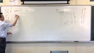 Volume of a Hollowed-Out Cylinder Volume of a Hollowed-Out Cylinder