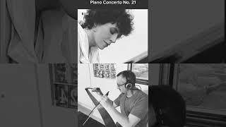 From Mozart’s Piano Concerto 21 w/Maria Joao Pires piano #mariajoaopires #mozart #musicalsaw