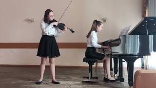 Жмакова Александра И Канаева Дарья А Корелли Соната Для Скрипки И Фортепиано Соч 5 8 1, 2 Ч