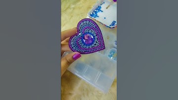Soothing ASMR Diamond Painting Key Chain Tutorial | Perfect for Relaxation