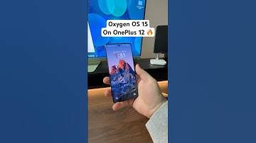 Oxygen OS 15 on the OnePlus 12! #shorts #oneplus12