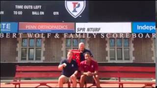 Penn Track and Field ALS Challenge to Cornell Track and Field!