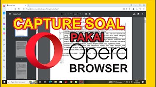 GAMPANG BANGET! Capture Soal Pakai Opera Browser, BISA! @eko-pedia  #fyp #shortvideo #tutorial screenshot 5