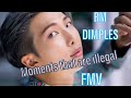 Kim Namjoon (RM) BTS - DIMPLE - MV [FMV] ❤️ moments that are illegal 💜