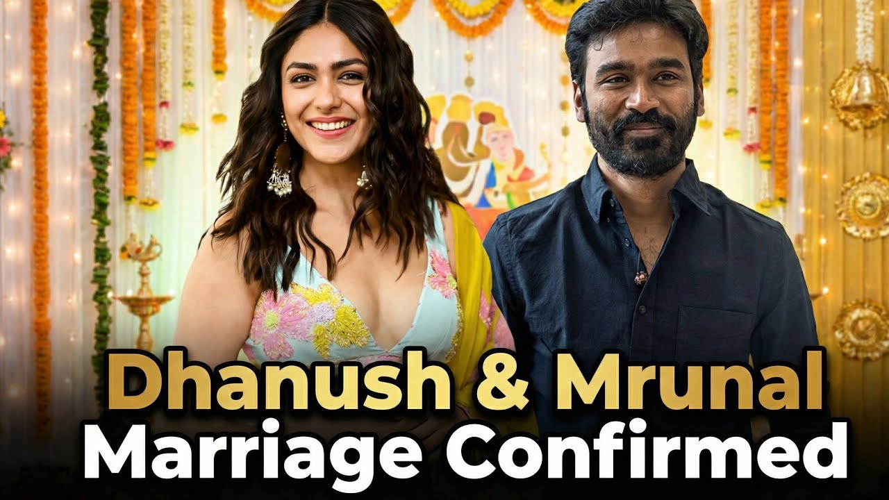 Mrunal & Dhanush Marriage Date | Media updates 