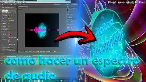 Tutorial | como hacer un espectro de audio para videos de musica facil y rapido | after effecs cs4