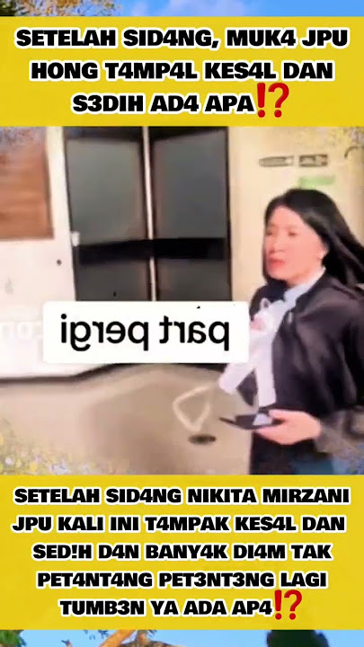 Jepeu Tamp4k Lebih K4lem Ya #nikitamirzani