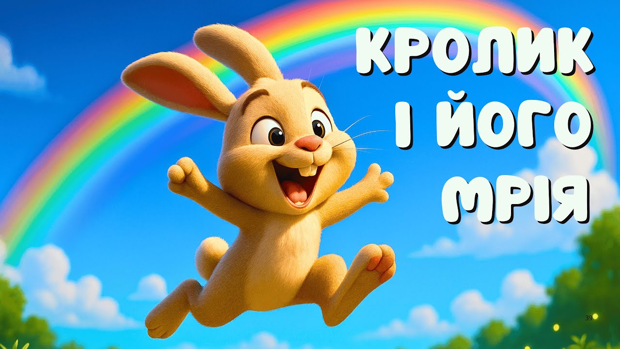 Кролик Який Хотів Навчитися Літати 🐇 Аудіоказка Українською | Казкотерапія Для Дітей
