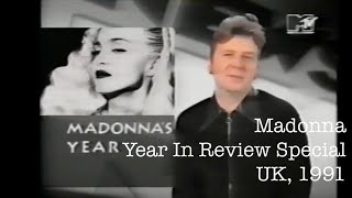 Madonna - Year In Review Special, 1991