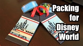How to PACK for Disney World!