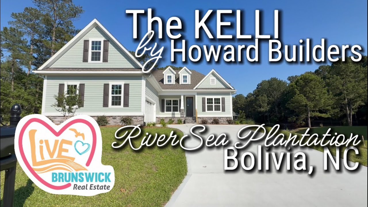 Take 2: The Kelli on Deke Court 😎 Howard Builders 🏡 RiverSea Plantation 🥰 Bolivia, NC