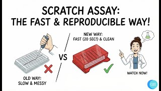 How to Do a Scratch Assay (The FAST & REPRODUCIBLE Way)!