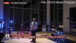 WATCH: Community remembers victims killed at UCCS as suspect is arrested