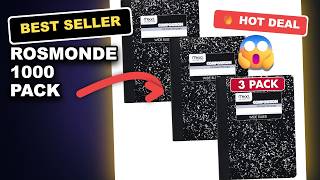Rosmonde 1000 Pack Notebooks Review: The Ultimate Bulk Notebook Solution