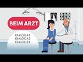 Beim Arzt - Die Untersuchung | Dialoge A1-A2-B1 |Deutsch lernen