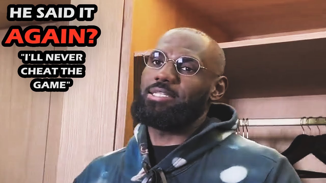 Lebron James Says He Would Never Disrespect the Basketball Gods or Cheat the Game