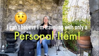 #onebagtravel Personal Item Only For Allegiant Airlines Flight: 4 Days In A Warm Climate #18x14x8