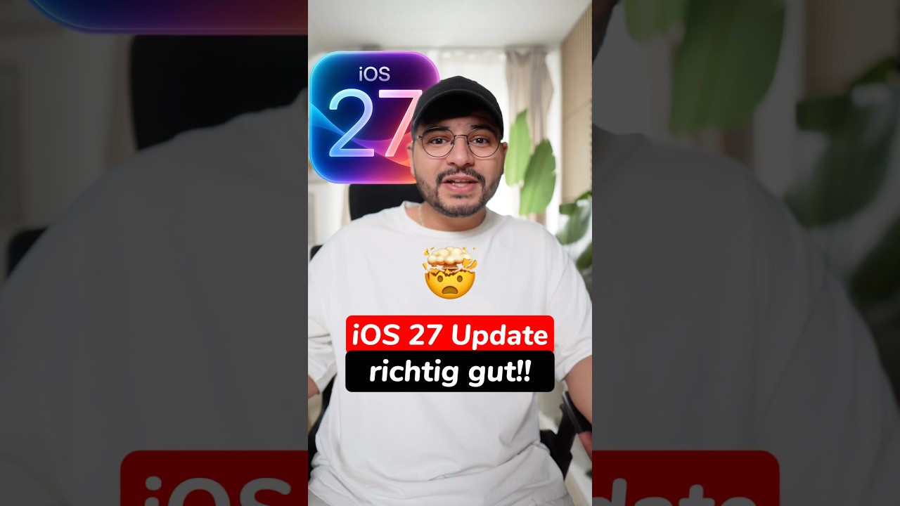 🤯 Ey wie krass soll bitte iOS 27 werden? Diese iPhone werden es wahrscheinlich bekommen! #ios27