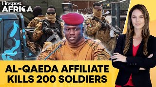 Details Al-Qaeda Affiliate Claims Killing 200 Soldiers in Burkina Faso | Firstpost Africa | N18G News