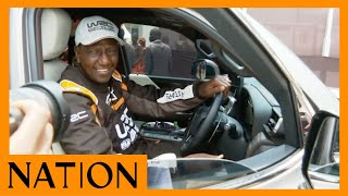 President Ruto drives to KICC to flag off WRC Safari Rally image