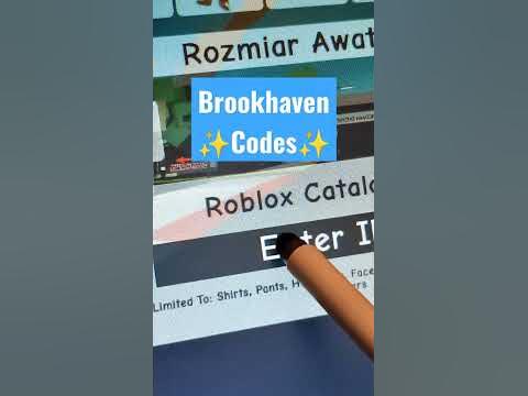 Brookhaven Codes - YouTube
