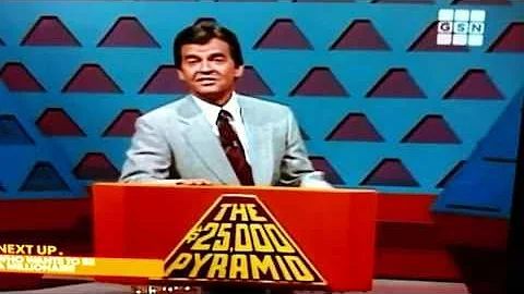 Gameshow $25,000 Pyramid - Stuart meets Teresa