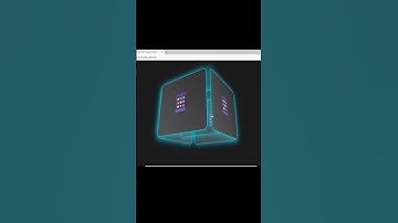 Build Glowing 3D Cube Loading Animation in 60 Seconds! HTML CSS JS Tutorial 🔥✨ #coding #python #code