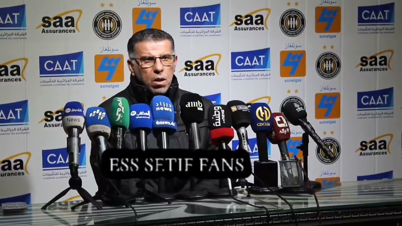 تصريح عز الدين اعراب بعد مقابلة وفاق سطيف 3 ترجي مستغانم 0 فيفري 2026