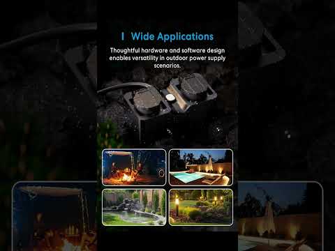 Meross Matter Outdoor Plug – WLAN Außensteckdose mit Strommessung Video