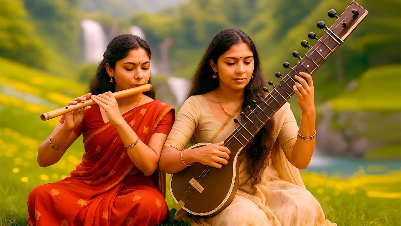 Peaceful Hindi Classic Instrumental – Relaxing Music for Deep Sleep & Inner Calm