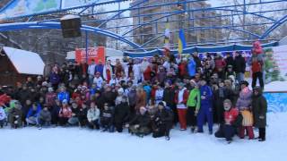 Русская пробежка Новосибирск 1 января 2014 (03.01.2014)