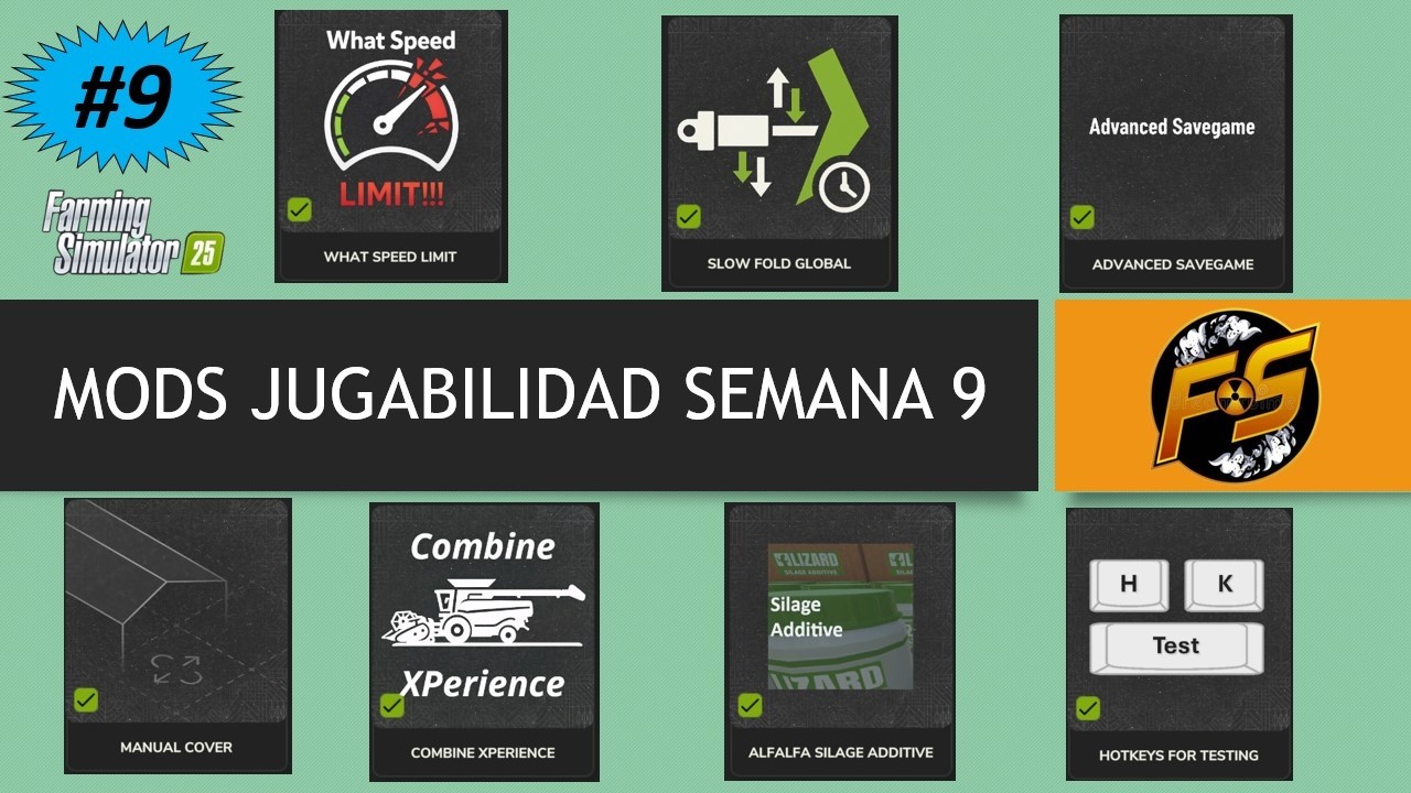 🛠️#9_2026 REVIEW MODS JUGABILIDAD MES DE FEBRERO FS25🛠️〰️ #fs25 #farmingsimulator25 #mods #modhub