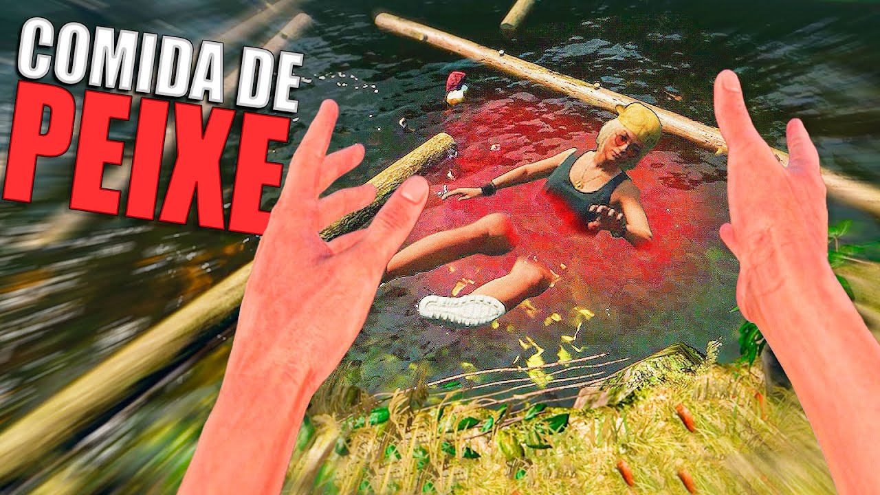 "Caiu" no lago de Piranhas no Hitman Vr