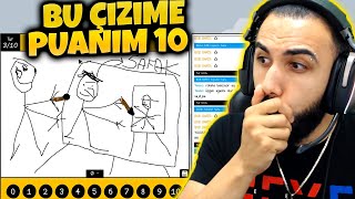 HAYATIMDA BU KADAR KÖTÜ ÇİZİM GÖRMEDİM! 🤣 ÇİZİM YAPIP PUANLIYORUZ!! EKİPLE SCRIBBLE IT!! | Barış Can screenshot 5