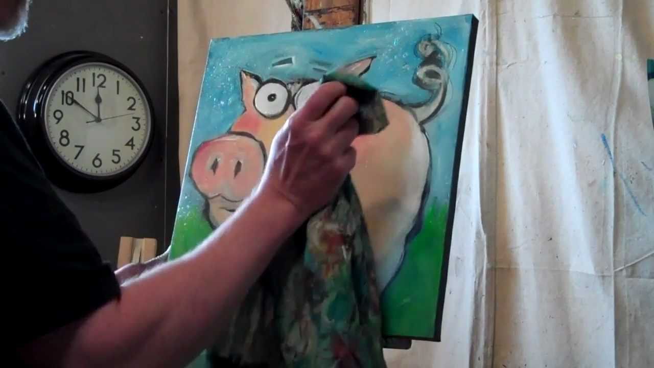 How to Paint a Pig by Tim YouTube