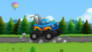 Monster Truck Adventure for Kids | Fun Cartoon Car Game | Off-Road Racing Challenge screenshot 4