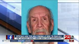 Officials ask for help in finding missing at-risk man