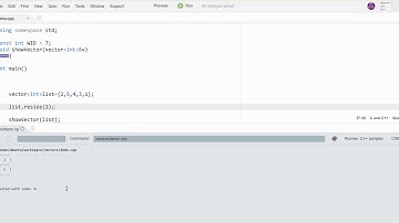 Creating, Sizing, Filling, & Iterating over a Vector in C++